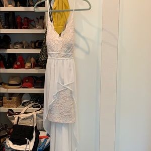 - David’s Bridal dress